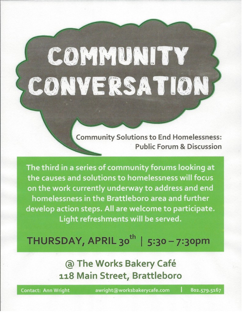 Homelessness-Community Conversation 042315