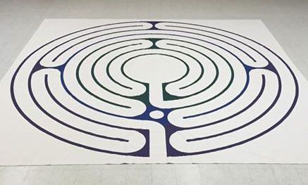 Circle of peace labyrinth by Sadelle Wiltshire Circle of peace labyrinth