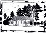 Putney Friends Meetinghouse drawing Putney Friends Meetinghouse drawing