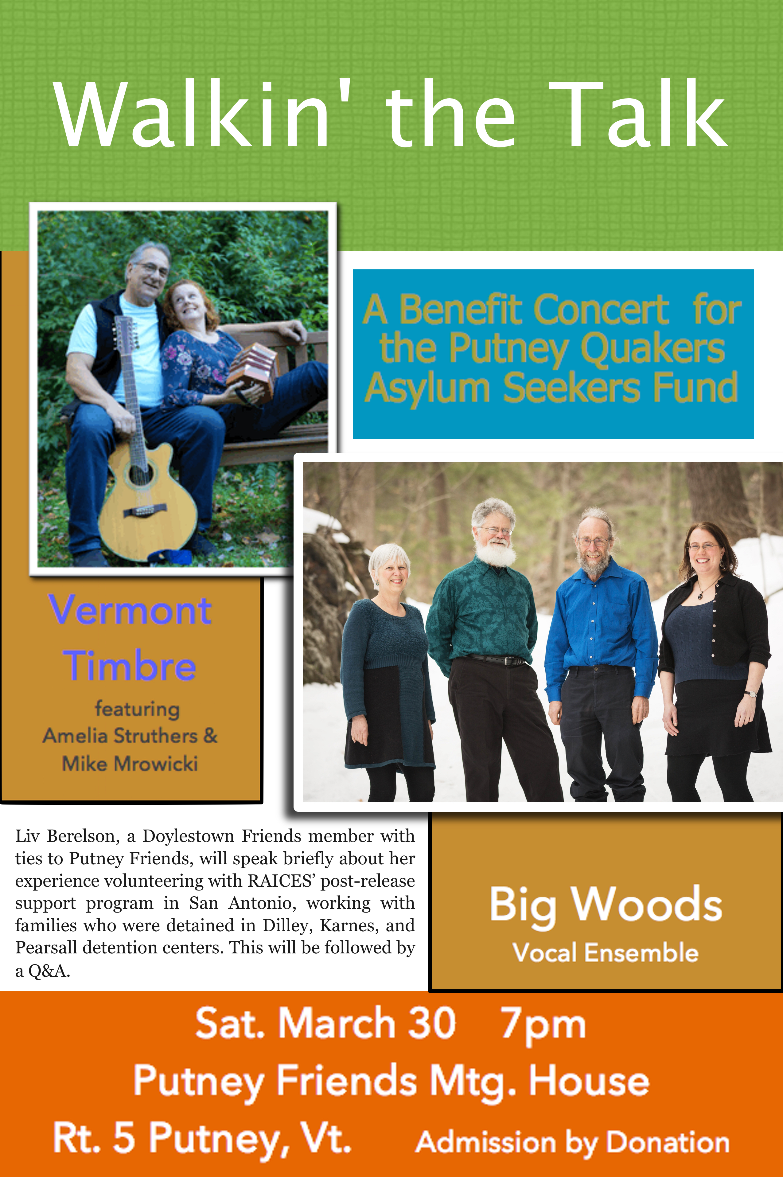 Walkin' the Talk-Benefit Concert 2