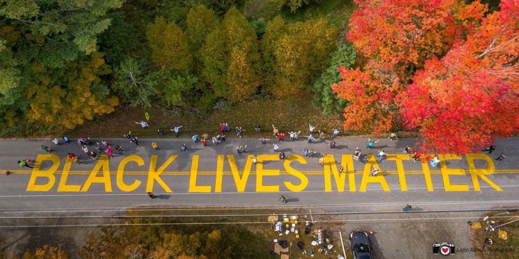Black Lives Matter, Putney, Vermont.
September 27, 2020