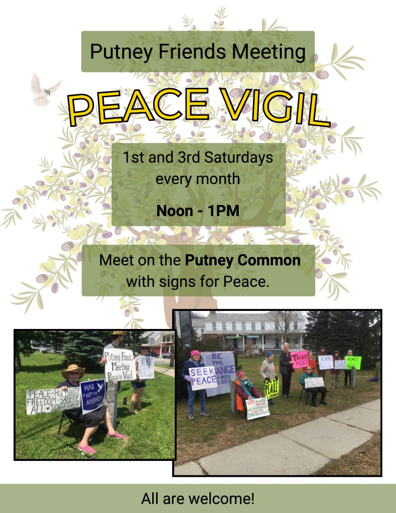 Putney Friends Peace Vigil